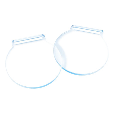 Medalla Acrílico Transparente 3mm 10cm - Pack 30