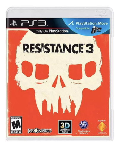 Resistance 3 Ps3 Playstation Jogo Mídia Física - Original