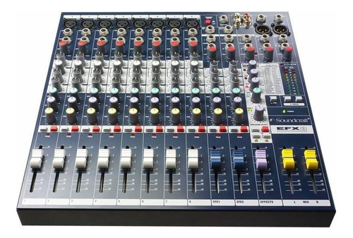 Mezcladora Análoga 8 Canales Efectos Rw 5758us Soundcraft