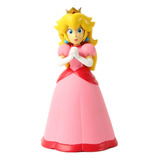 Muñeco De Princesa Peach Adorno Mario Brothers 14cm