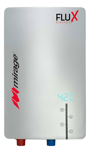 Calentador De Agua Eléctrico Plateado 220v Mirage Mbe081g