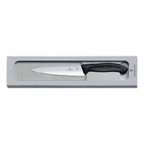 Cuchillo Chef Victorinox® Caja De Regalo Swiss Classic, 12cm Color Negro
