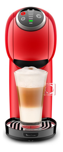 Cafetera Moulinex Dolce Gusto Genio S Plus Roja Color Rojo