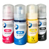 Pack 4 Tinta Sublimar Sublimación Color Make Cmyk 70ml 