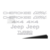Calco Jeep Cherokee Classic Juego Kit