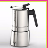 Cafetera Express Pedrini Acero Inox 10 Tazas Inducción