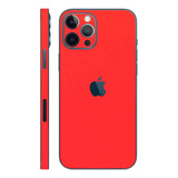 Skin Vinil Premium Rojo Gloss Para iPhone 12 Pro