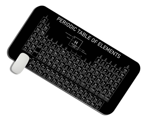 Tapete Para Mouse Gamer Tabela Periódica Grande Química Pad