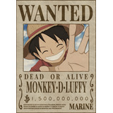 Poster 10pzs One Piece Carteles Wanted 1