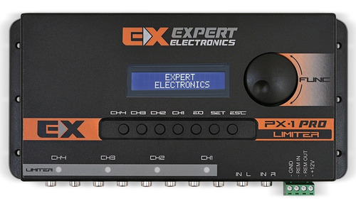 Crossover Processador Equalizador Banda Expert Px1 Trio Px-1