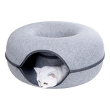 Cama Túnel Para Gatos Ninho Redondo De Feltro