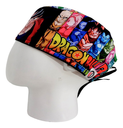 Gorro Quirúrgico Hombre + Lanyard Dragon Ball Personajes