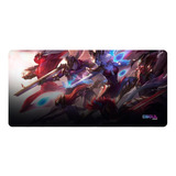 Mouse Pad Gamer 77x37cm Para Mouse & Teclado Diseño 3