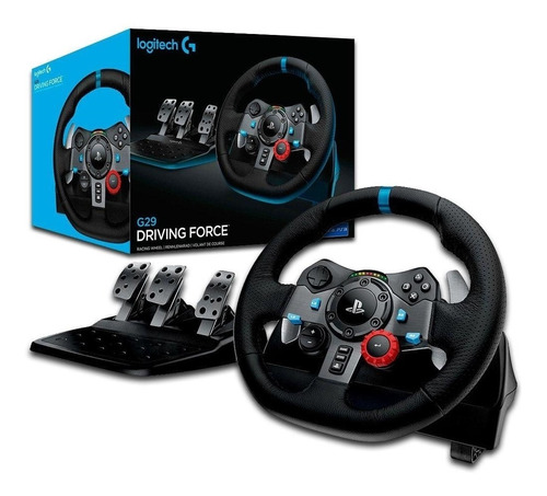 Volante De Corrida Driving Force C/ Pedal Logitech G29