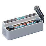 Consola Mixer Mezclador 2 Microfonos Karaoke Profesional