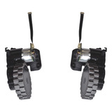 Conjunto De Ruedas Con Motor Para Robot Aspirador Abir X5 X6