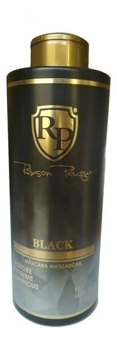 Matizador Black Robson Peluquero 1 L (efeito Cinza) Orig. Tom Loiro