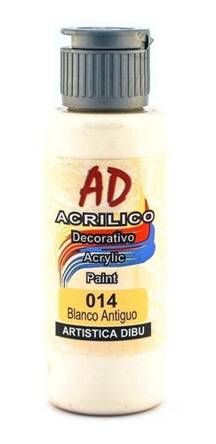 Acrilico Decorativo Ad 60ml. Variedad De Colores Disponibles