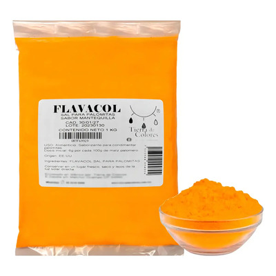 Flavacol Sal Par Palomitas Sabor Mantequilla 1 Kg Sazonador | MercadoLibre