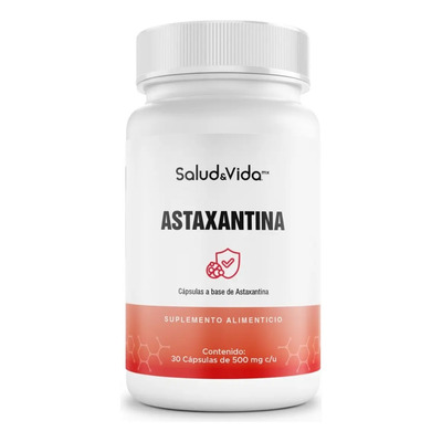 Astaxantina 18mg 30 Cápsulas S&V | MercadoLibre