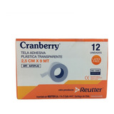 Tela Adhesiva Plástica Transparent Cranberry 2.5x9m Cajax12 