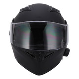 Casco Bluetooth Para Moto Abatible, Antivaho, Doble Visera F