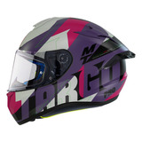 Casco Moto Mt Targo Certificado Ece2205 Mujer