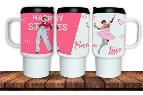 Vaso, Jarro Térmico Fine Line.  Harry Styles