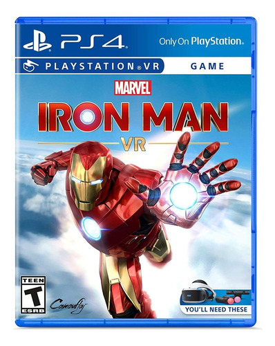 Juego Marveløs Iron Man Vr Para Playstation 4