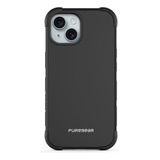 Funda Pure Gear Dualtek Para iPhone 15 Plus Uso Rudo Color Negro