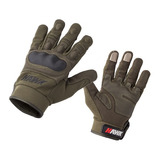 Guantes Hawk Army Protecciones Verde - Km0 Motos