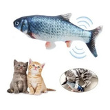 Brinquedo Para Gatos Interativos Peixe Elétrico Recarregável
