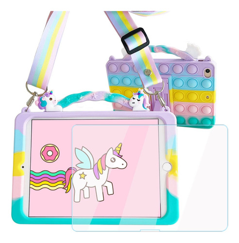 Protector Funda Unicornio + Correa Tablet Samsung Galaxy Tab