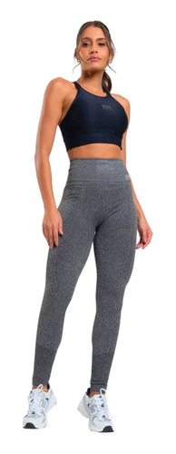 Calça Legging Levanta Bumbum Fitness Sem Costura - Multicor