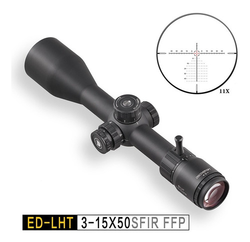 Luneta Discovery Ffp Ed 3-15x50 Sfir Original Prt. Entrega!!