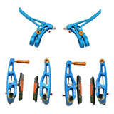 Kcnc V6 Vb6 Mtb V-brake Set (frenos V Y Palancas), Azul, Sk2