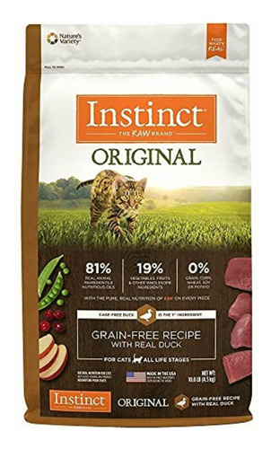 Instinct Original Receta De Pato 4.5 Kg Para Gatos