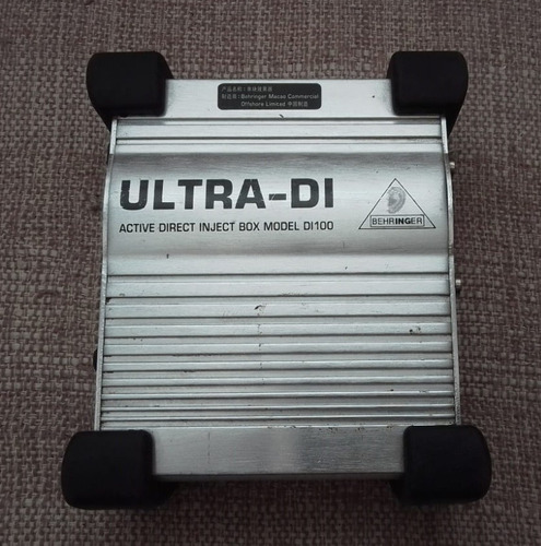 Direct Box Ativo Behringer Ultra Di-100