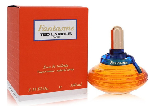 Perfume Fantasme Ted Lapidus Eau De Toilette 100ml Original 