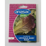 Semilla Lechuga Baby Roja 1 Gr Anasac.