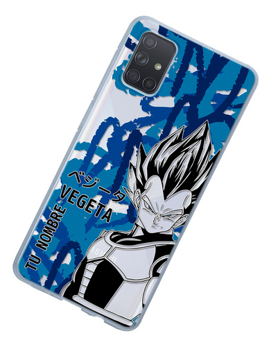 Funda Para Galaxy Dragon Ball Z Vegeta Super Saiyan Nombre