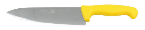 Cuchillo Para Chef Profesional De 8 Pulgadas Acero Inox Color Amarillo