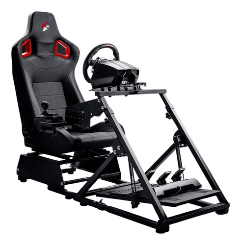 Simulador Cockpit Elite Player X10 Con Alfombra De Regalo