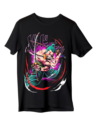 Remera Zoro Sanji One Piece Anime Mugiwaras Manga Luffy Bufu