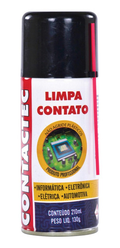 Limpa Contato Contactec 130g/210ml