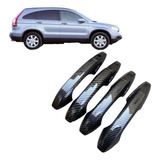 Cubre Manijas Fibra Carbono Honda Cr-v Crv 2007 A 2011