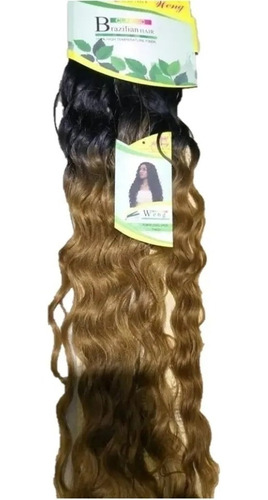 Cabelo Orgânico Cacheado Ondulado 75 Cm 140g + Brinde