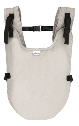 Canguro Cangurera Ergonomica Para Bebe 0-9 Meses Gris