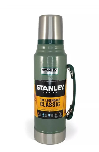 Termo Stanley Original Verde De 1 Litro