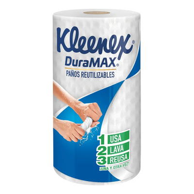 Paños Reutilizables Kleenex DuraMax Rollo Con 56 Paños | MercadoLibre